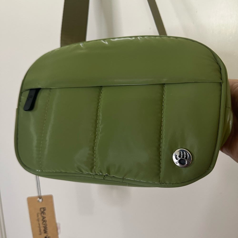 Bearpaw Green Crossbody Bag